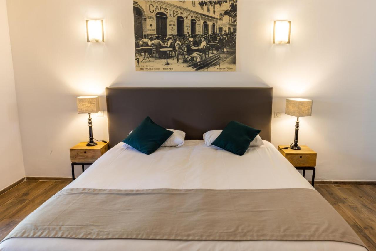 Hotel Casa Rossa & Spa LʼÎle-Rousse Dış mekan fotoğraf